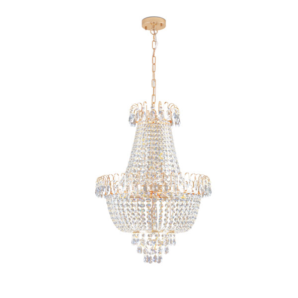 HLILish Crystal Chandeliers,Large Contemporary Luxury Ceiling Lighting